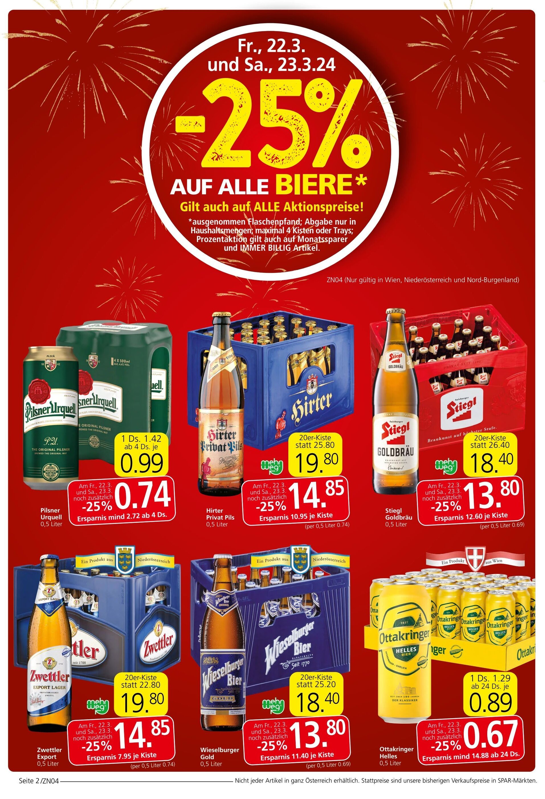 Spar Flugblatt 21.03.2024